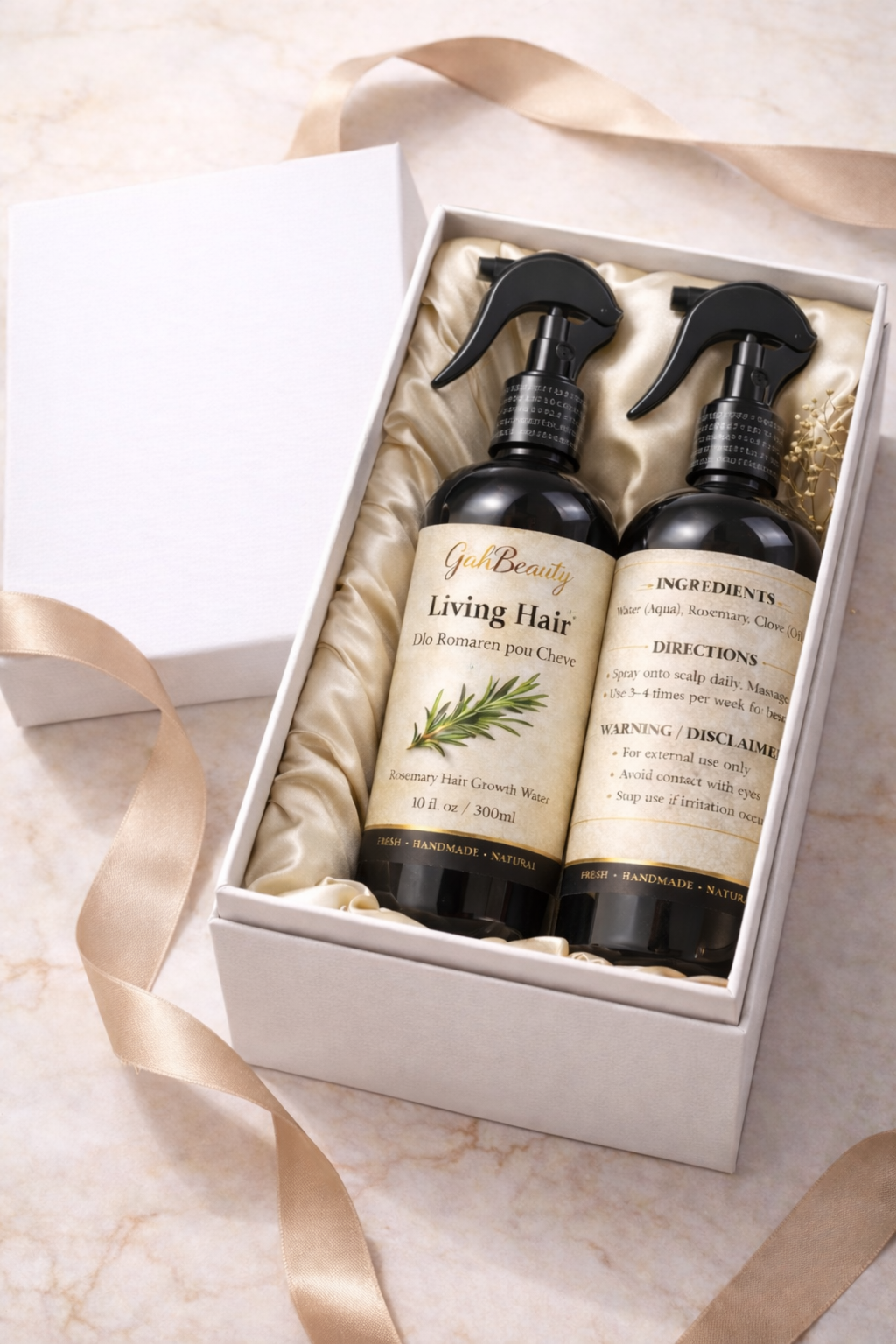 Rosemary hair growth water